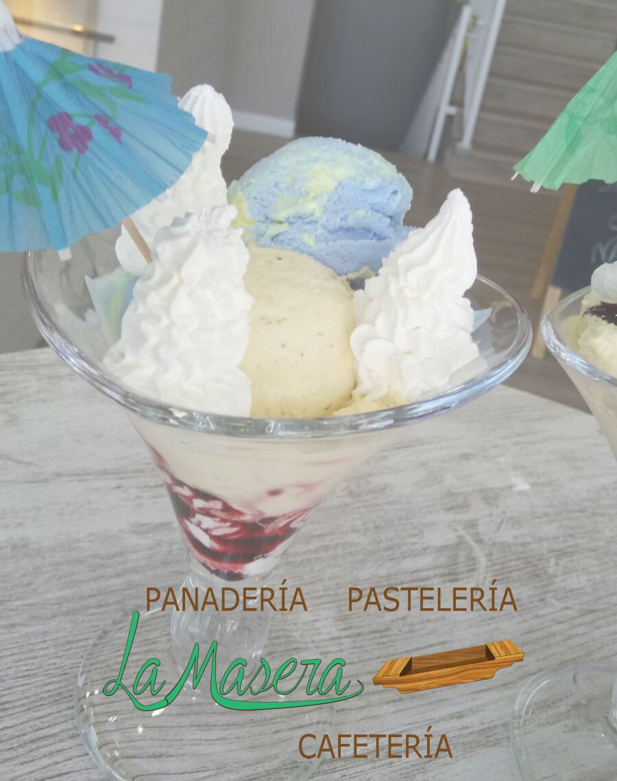 LaMasera_'s tweet photo. En estas tardes calurosas lo mejor. Es un helado de La Masera https://t.co/RO04FYJwex