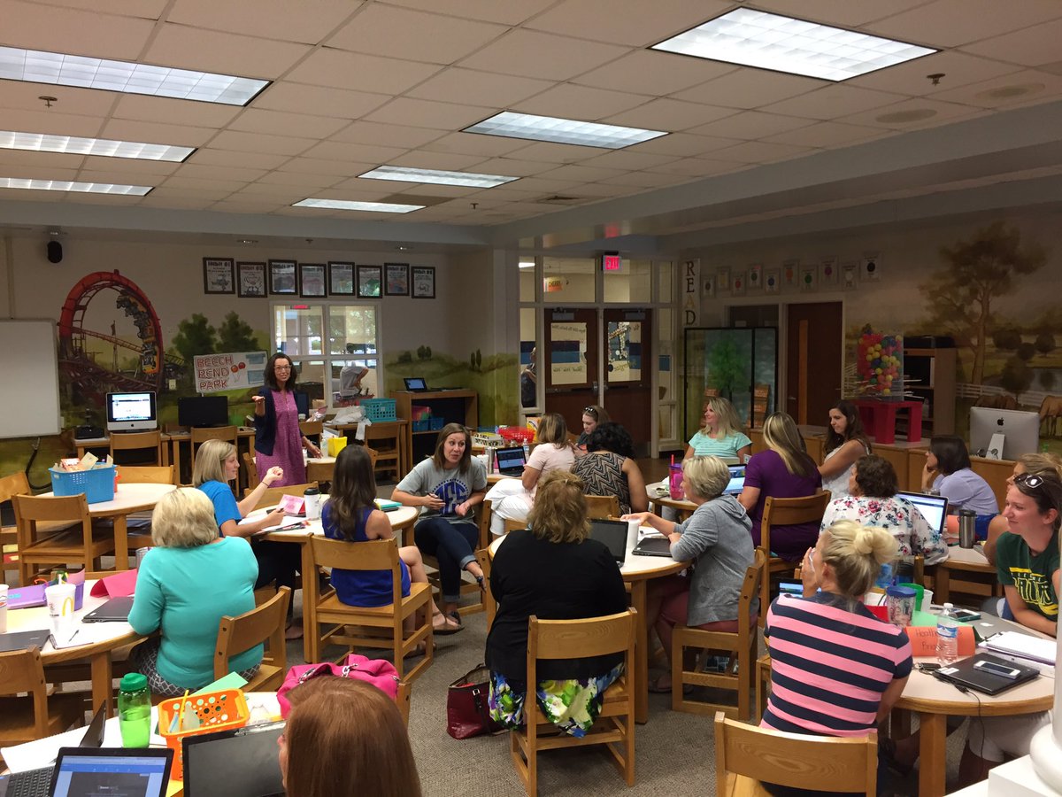 BriarwoodES's tweet photo. @MrsSmothers1 & @JresRockets, Mrs. Blankenship leading a fantastic PD on student engagement @BriarwoodES . #teachersareleaders #WCPSleads https://t.co/1eKwlhBtXZ