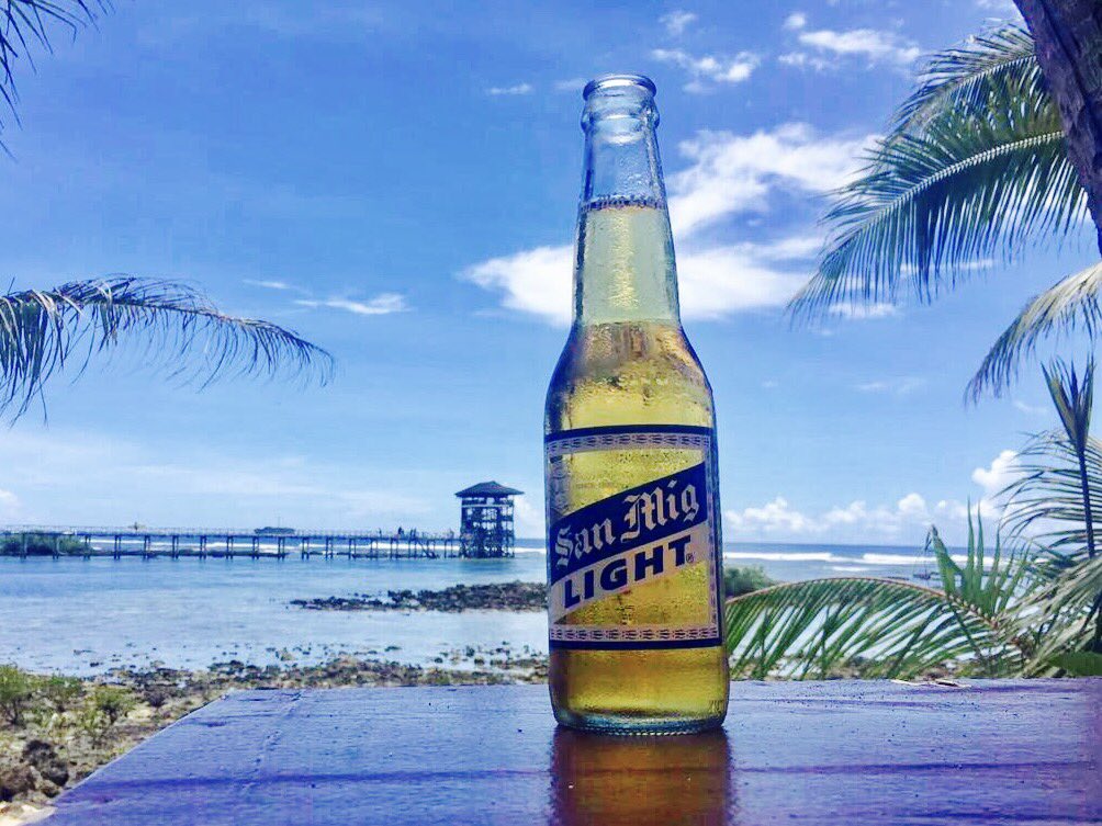 brewtifulplanet's tweet photo. Cloud 9 Beach, Siargao, Philippines. #sanmiglight #tagay #cheers #brewtifulplanet #siargao

Think you can do better? Tag @brewtifulplanet https://t.co/qThGrDgRKC
