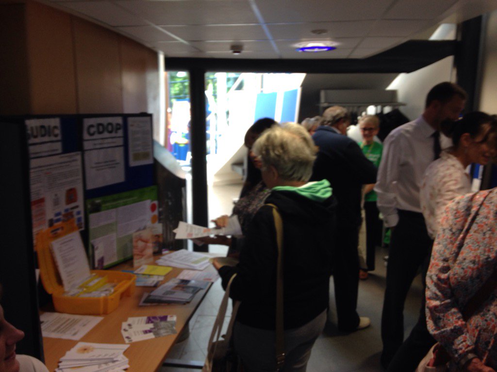 Great turn-out at #BTHFTAGM. Lots of healthcare professionals talking &amp; finding out more about <a href="/BTHFT/">Bradford Teaching Hospitals NHS FT</a>.