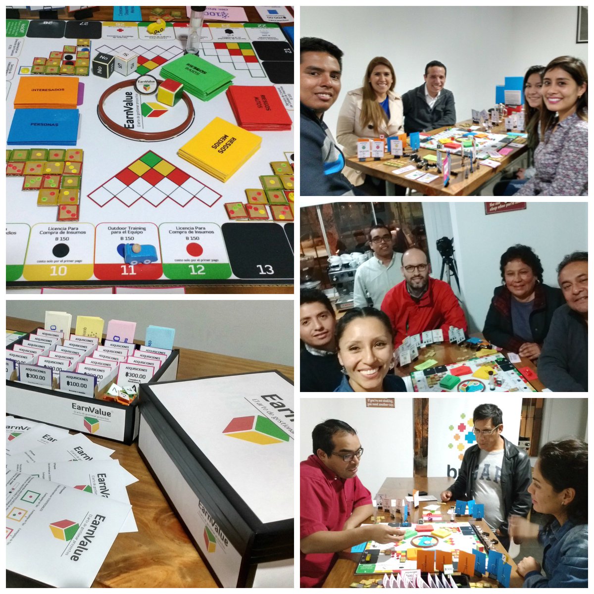 BivraSite's tweet photo. Esta semana empezamos con el #BoardGameTesting de EarnValue® El arte de gestionar proyectos en @TheCoffeeRoad... continuamos el 24 y 26 https://t.co/3HvY5LSW3r