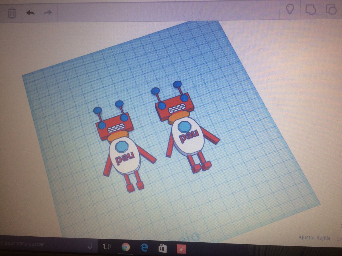 TbKidsSantCugat's tweet photo. Semana 'Bot evolution' en nuestro #technosummer, aquí os dejamos proyectos de sus robots en #Tinkercad y #Minecraft, ¡menud@s artistas! https://t.co/3UGt6LloA1