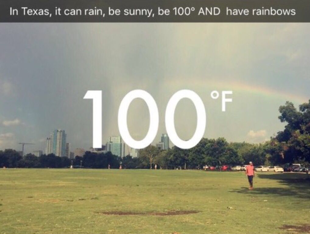 TexasHumor's tweet photo. Texas just doesn't wanna make up its dang mind. https://t.co/biE0mafS8j