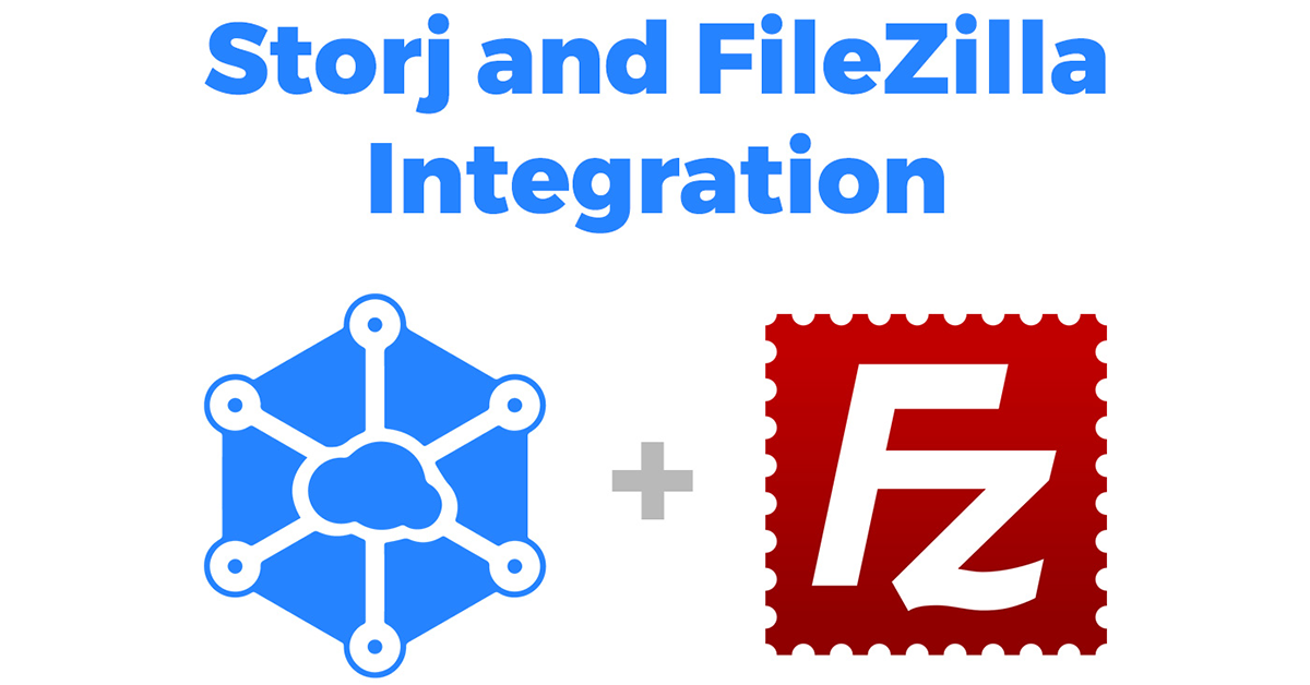 storj's tweet image. We are excited to announce that #Storj has integrated with #FileZilla!  Learn about the integration and features at: storj.me/StorjFileZilla