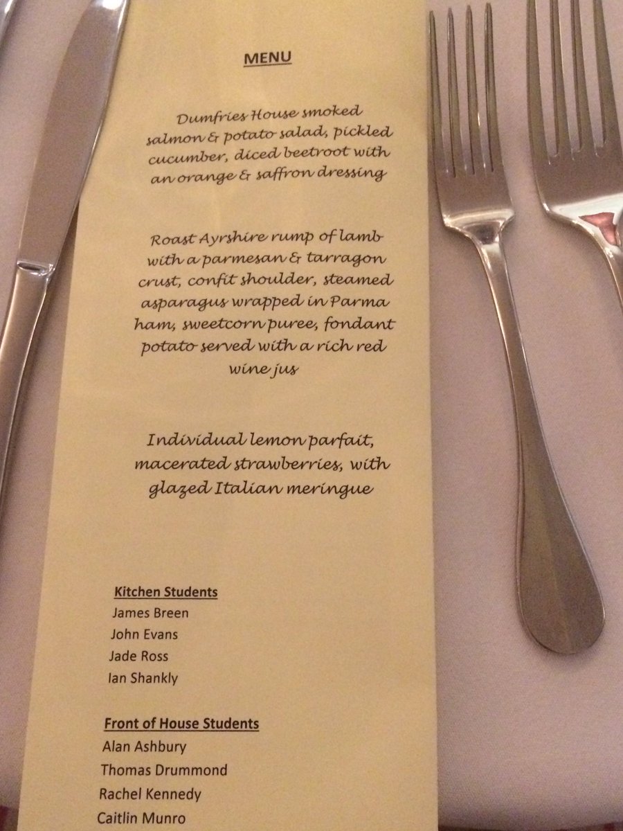 DYWAyrshire's tweet image. Looking forward to @PrincesTrustSco Celebration Dinner for Hospitality students with @ACCI_CEO #developingourfuture