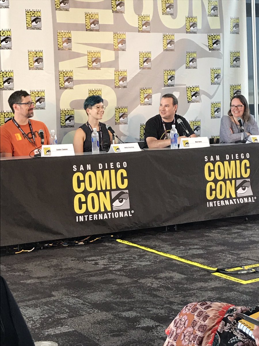 MetalLib87's tweet image. #SDCCEL first session of the day