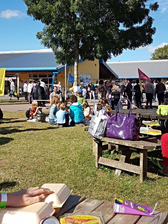 BegbrookAcademy's tweet photo. Wonderful #begfest Everyone in the school community is here! Or so it seems. @cabotfederation https://t.co/a9ur9T3KTP