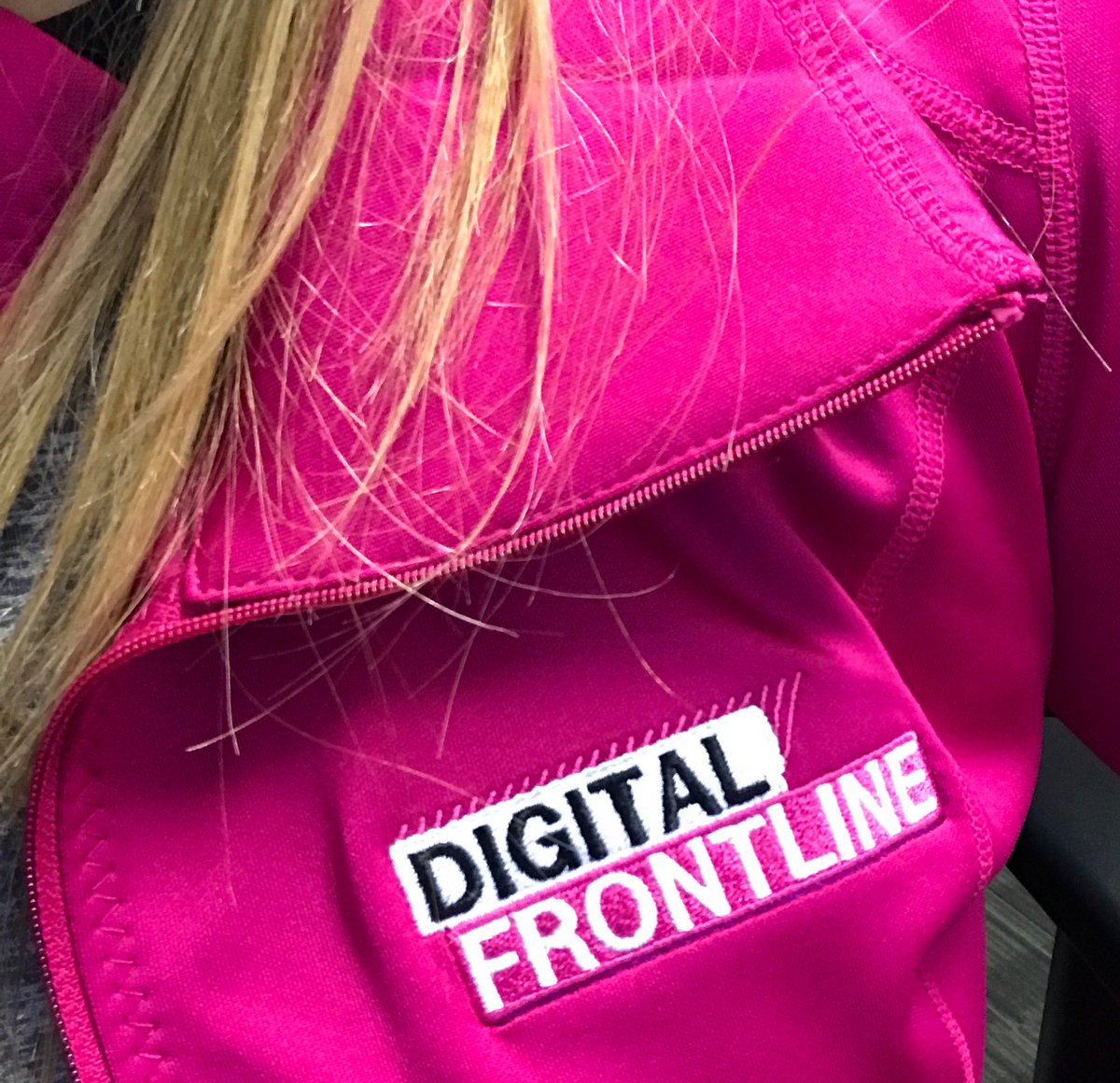 ISLila's tweet photo. @pfrncs thank you! I'm official! 💁#DigitalFrontline https://t.co/T10fLvdOXw