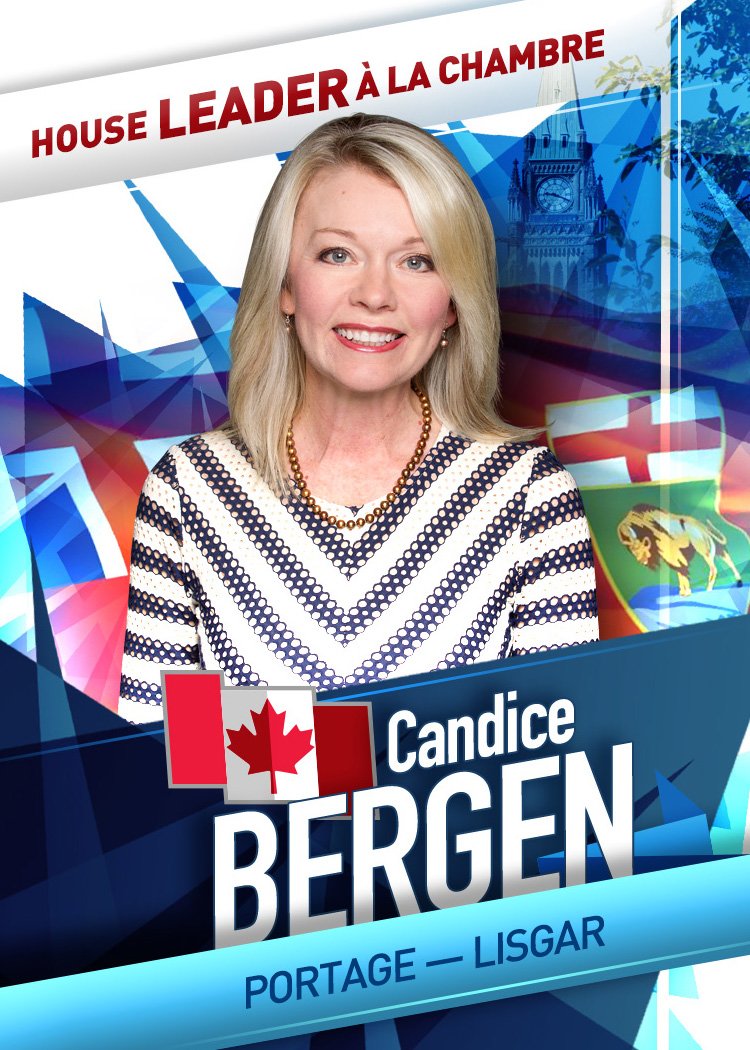 AndrewScheer's tweet photo. Proud to announce the pride of Manitoba, @CandiceBergenMP, will continue as @CPC_HQ House Leader. She’s 🇨🇦 first woman Oppo House Leader! https://t.co/AUUY4VarBX