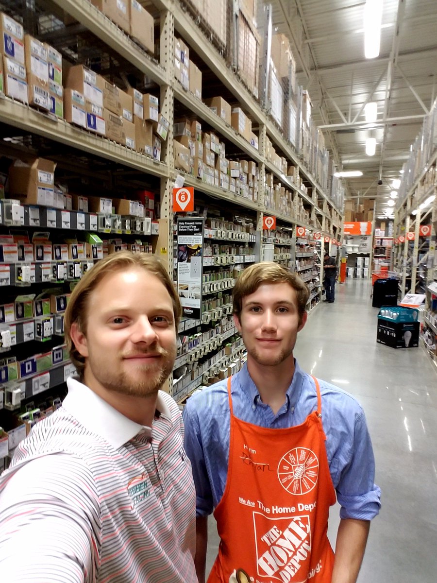 HDI_531's tweet photo. Visit to #Store4655 With Designer Kevin. Spending time with Duncan and Rhyan discussing #Refacing!! #LeadsInSalesWin #HDI @JMHagner https://t.co/YymRXSDJfo
