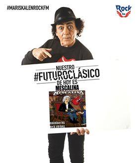 MescalinaLeon's tweet photo. @MescalinaLeon sonaremos hoy en @RockFM_ES en la sección #FuturoClásico del gran #MariskalEnRockFM . No os lo perdáis de 23 a 00h https://t.co/Lf8QGbcVNf