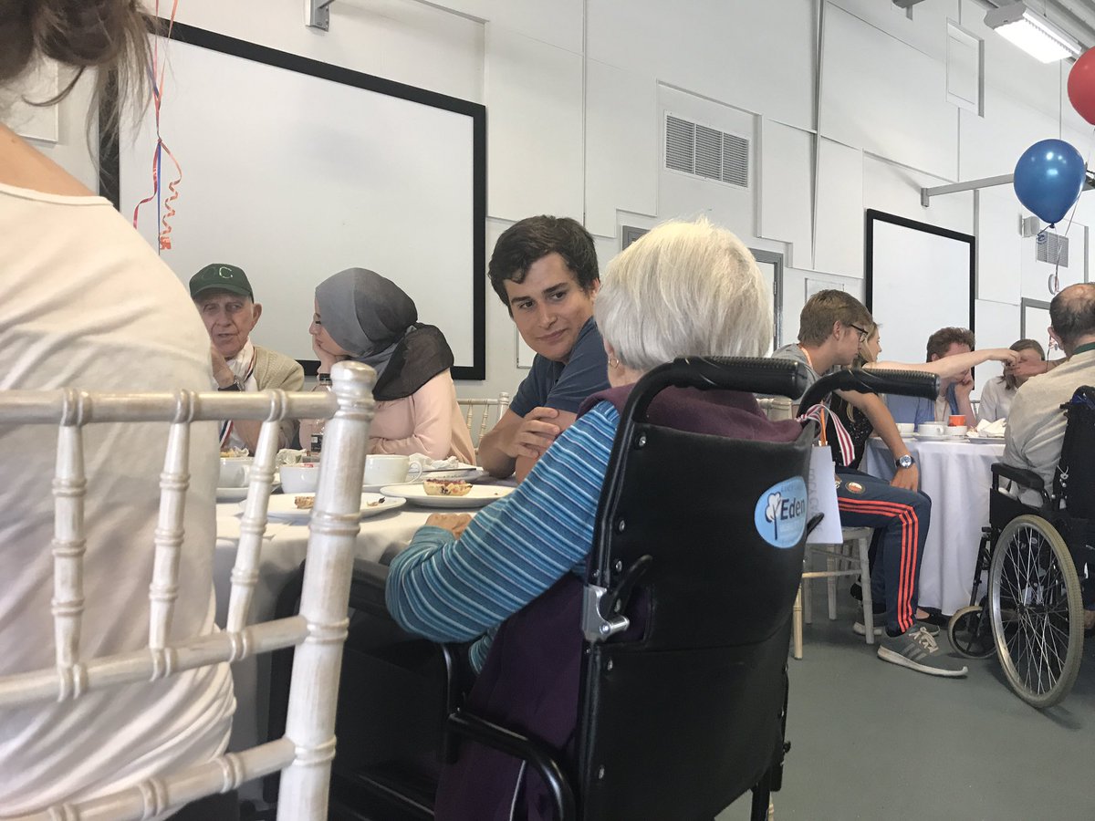 StudentUnionSHS's tweet photo. Another successful afternoon tea event for local elderly residents. Thanks to all involved. https://t.co/7aWOipNJkt
