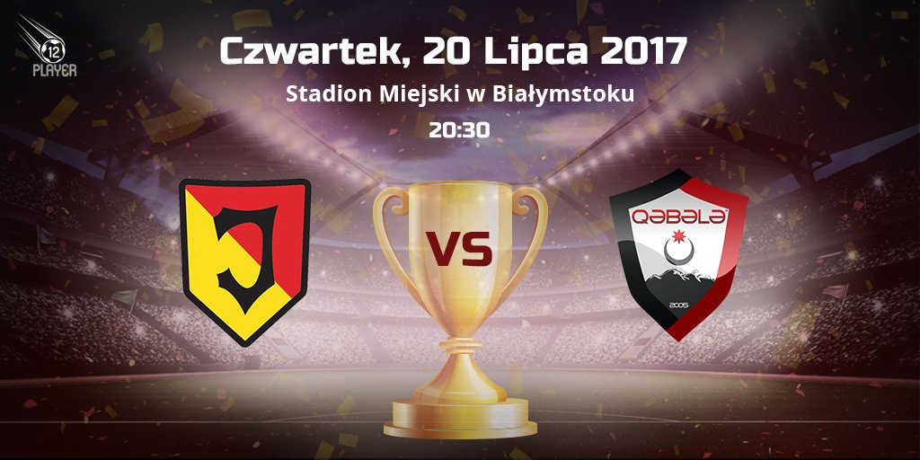 12PLAYERorg's tweet photo. #JAGGAB o 20:30 w @sport_tvppl @Jagiellonia1920 walczy z @GabalaSC bez Jacka Góralskiego. Kibicuj i oceniaj piłkarzy w aplikacji #12player. https://t.co/uS05UzUrTW