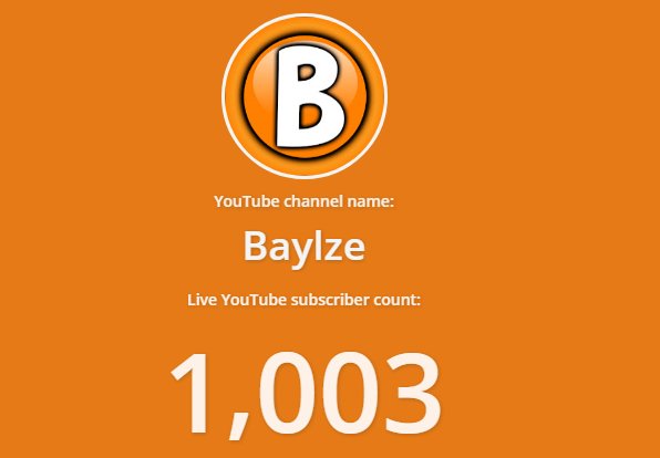PropersPlace's tweet photo. Huge, Huge, #Congratulations to my dude @BaylzeGaming for hitting 1K #Subscribers on @YouTubeGaming! Just the start my dude. #ChasingCommas https://t.co/PewG5shynj