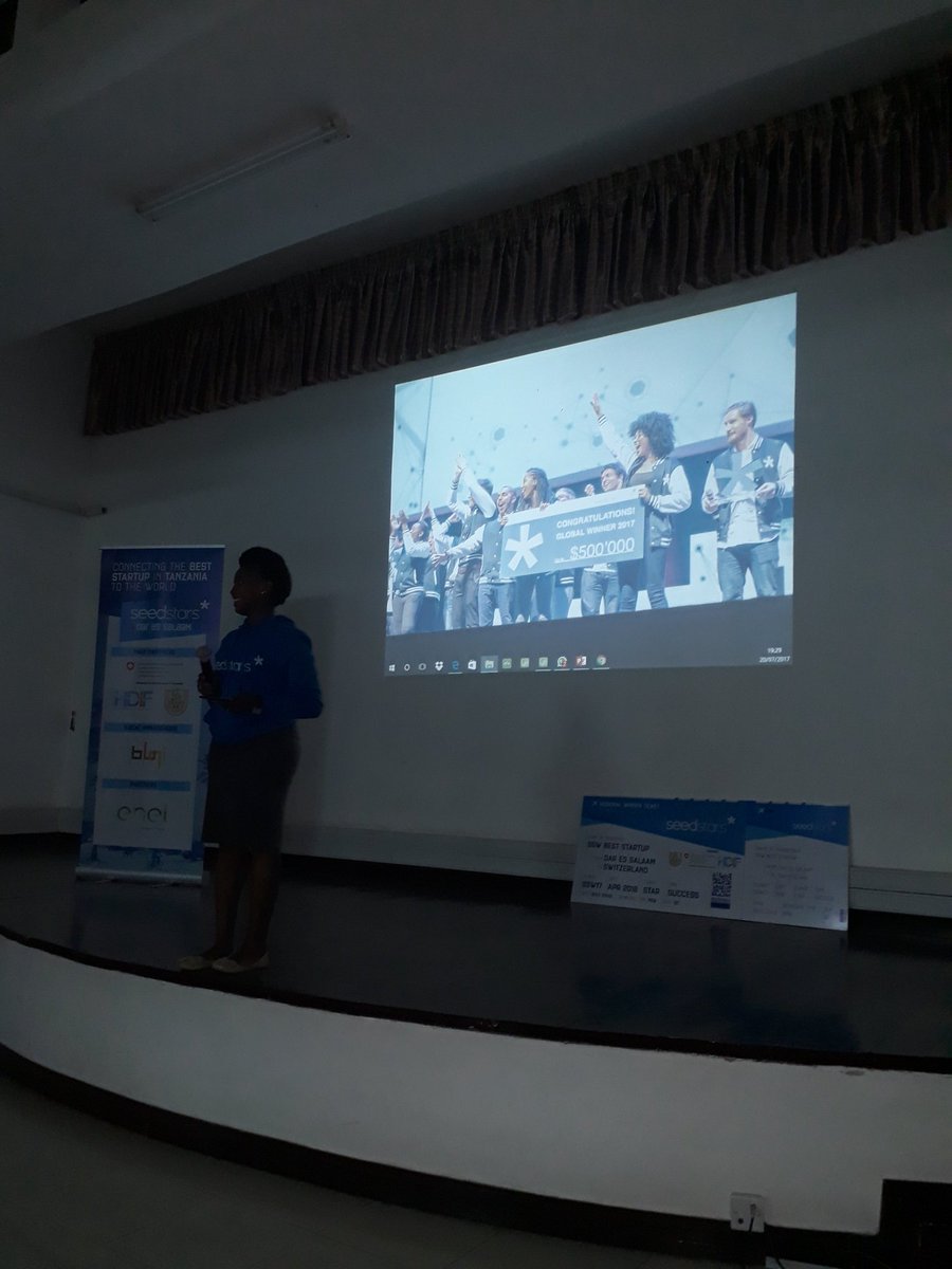 Seedstars's tweet photo. A great thanks to our local ambassador @mgonka_maryam from @bunihub , nothing would have been possible without her! #SSWTZ https://t.co/zsdgMMskU6