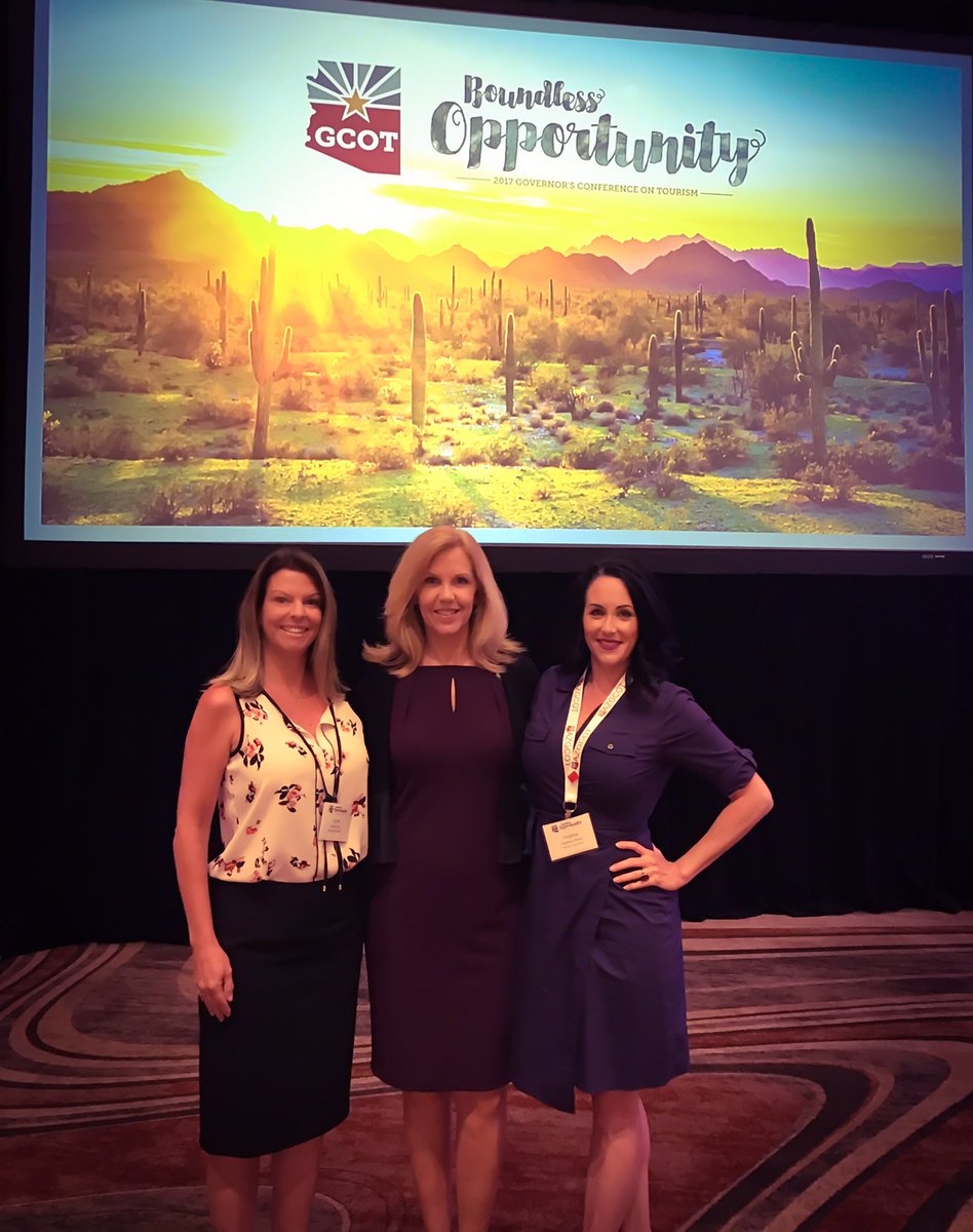 driveguide's tweet photo. 🌵Wonderful General Session led by Debbie Johnson, Director of the Arizona Office of Tourism @ArizonaTourism #AZGCOT #driveguide https://t.co/xsT3l5FK7i