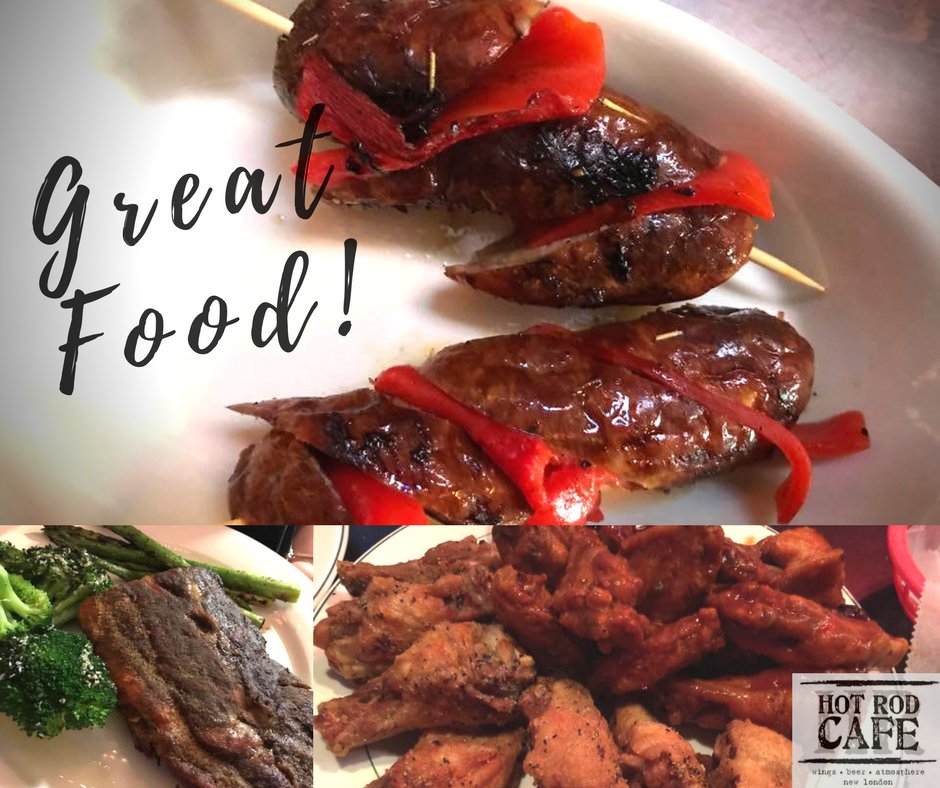 HotRodCafeNL's tweet photo. Fill up with delicious food, drinks, and a good time!
#HotRodCafe #NewLondon #Wings #Beer#Atmosphere https://t.co/FmssQSByZY