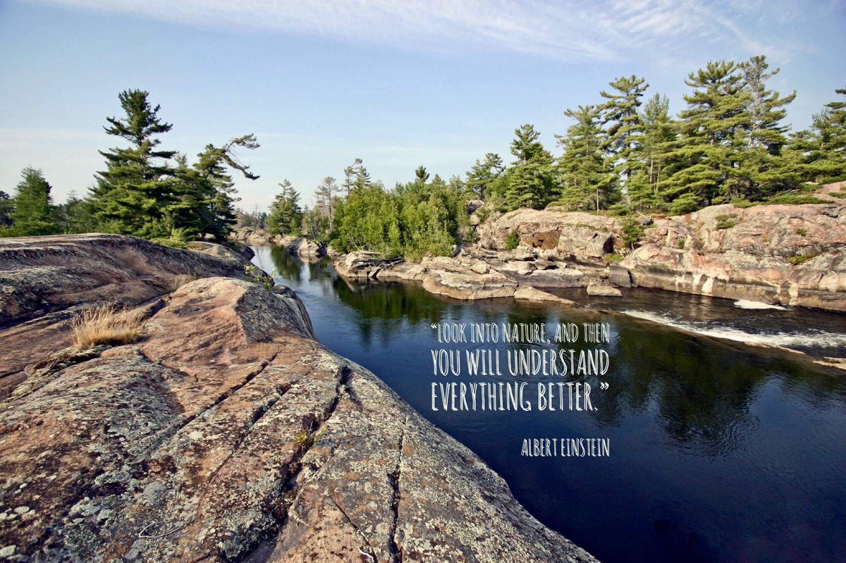 #ThursdayThoughts <a href="/frenchriverpp/">French River Provincial Park</a>: "Look into nature, and then you will understand everything better." Albert Einstein #nature <a href="/OntarioParks/">Ontario Parks</a>