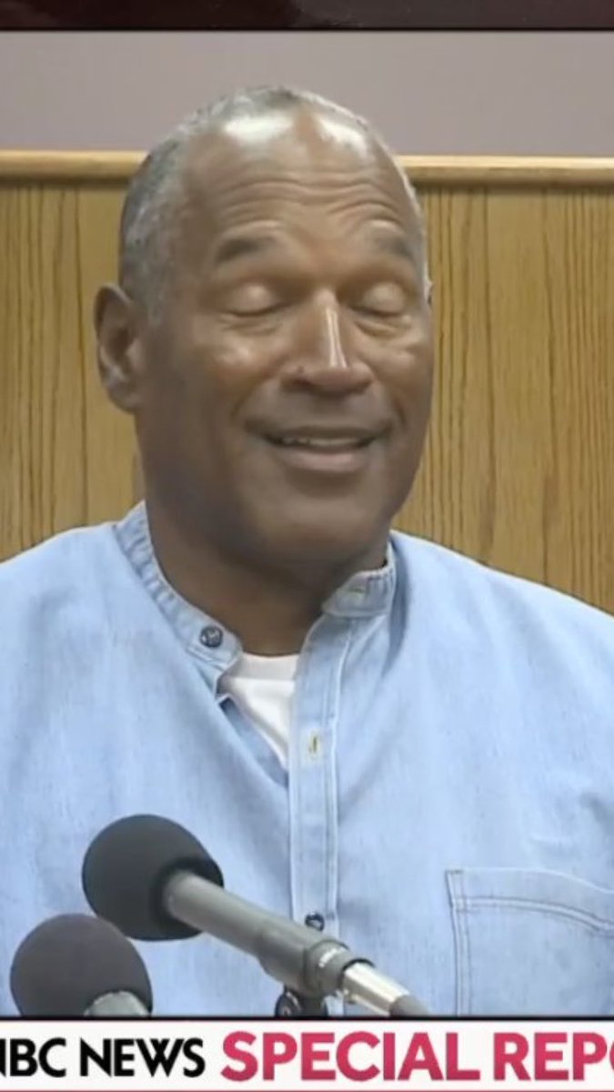 SolarFlame123's tweet photo. This nigga OJ don't look like he been locked up. Nigga look like President Barack fresh off his term 😂😂😂 https://t.co/zZqXtvHEc3