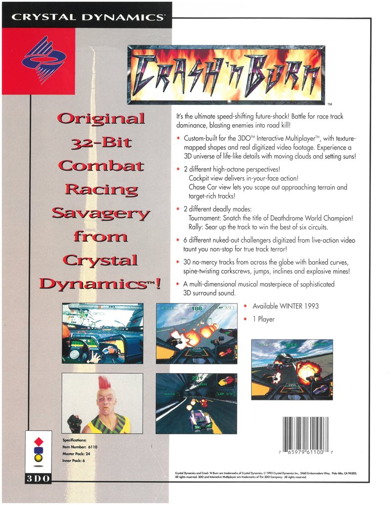 CrystalDynamics's tweet photo. #ThrowbackThursday: We're celebrating #Crystal25 with Crash n' Burn, our very first game in 1993
Now with 3D sound! 
https://t.co/VmuIf5yhdD https://t.co/ifnc2pgbIw