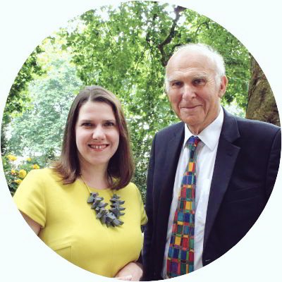 joswinson's tweet photo. Delighted my brilliant colleague and friend Vince Cable is now leader of the Liberal Democrats; looking forward to working closely together. https://t.co/TqYbdE49sS