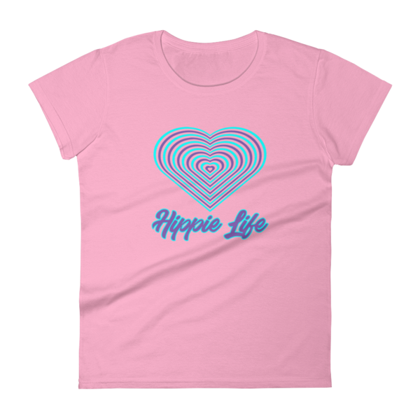 HippieLife74's tweet photo. Pink essential to every great look from Hippie Life.Women's short sleeve Hippie Life Heart Tee #HippieLife #Peace #Love #Fashion https://t.co/4DQXFv4Sa8