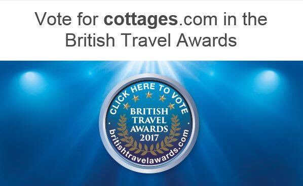 🎉 We’ve been nominated for Best UK Holiday Cottage Booking Company in the 2017 British Travel Awards 🎉 
Vote 4 us- spr.ly/61868qxon