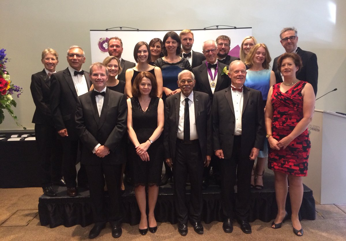 RoySocChem's tweet photo. Congratulations to all of our inspirational #RSCWinners as they receive awards and prizes at our #SummerParty #time4chem @ChemistryWorld https://t.co/19B53DXC3V