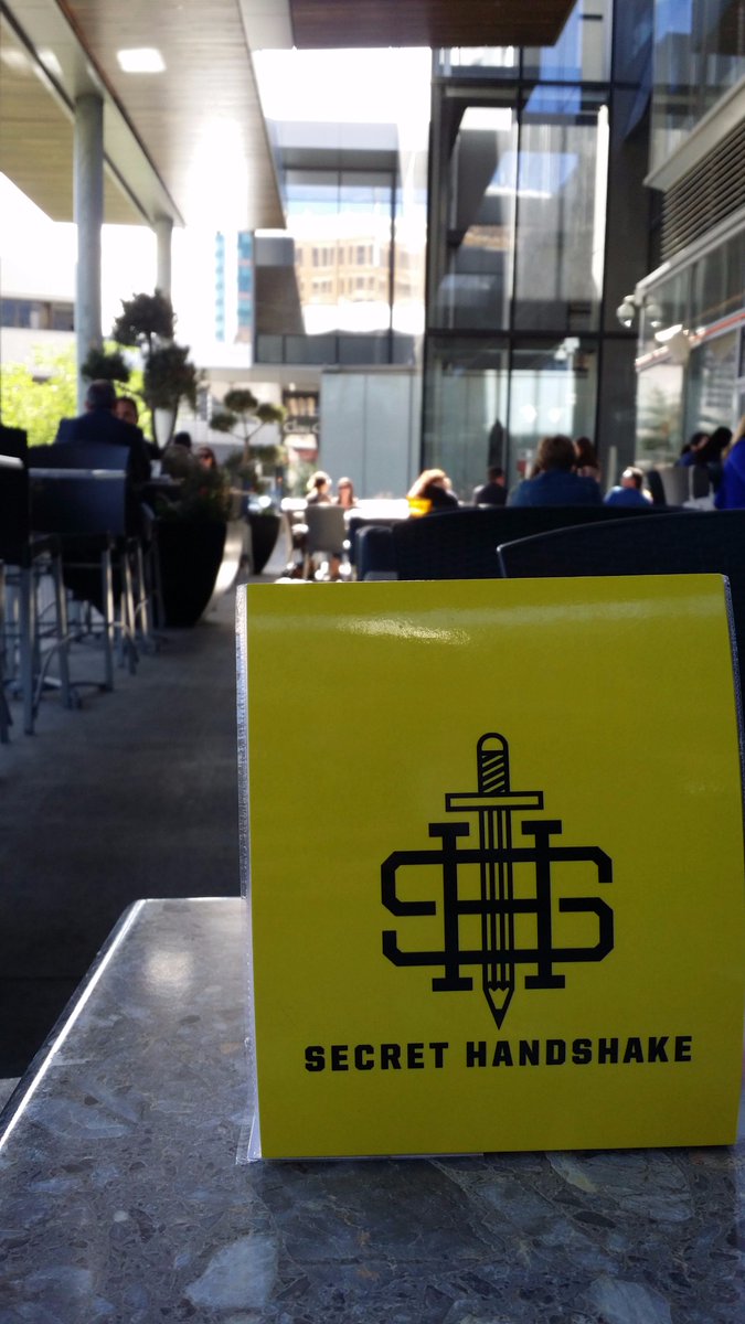 Secret Handshake tweet media