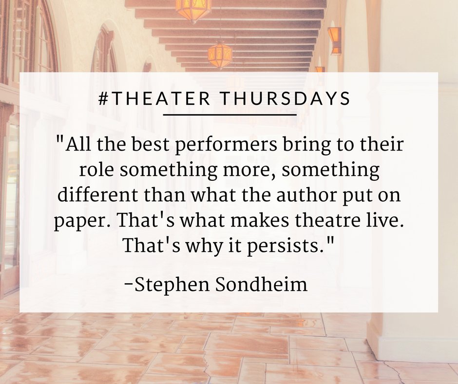 FoxFoundation's tweet photo. Happy #theaterthursday! Enjoy the rest of your week Fox Friends! https://t.co/DgJP70WO7X