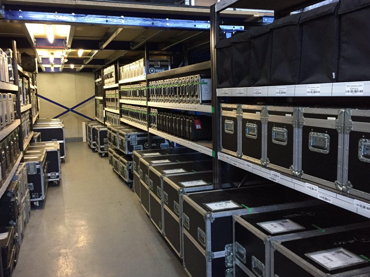 Production_Plus's tweet photo. Everything in it's place, and a place for everything. Just some of our kit, prepped and ready to roll at a moments notice! #Organisation https://t.co/wmQ7TaLns4