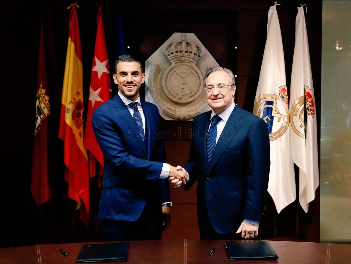 DaniCeballos46's tweet photo. Muy feliz y orgulloso de todo lo que he vivido hoy, es un sueño hecho realidad. Gracias a todos por el recibimiento. ¡Hala Madrid! ⚽️ https://t.co/MiwDFAQMWZ