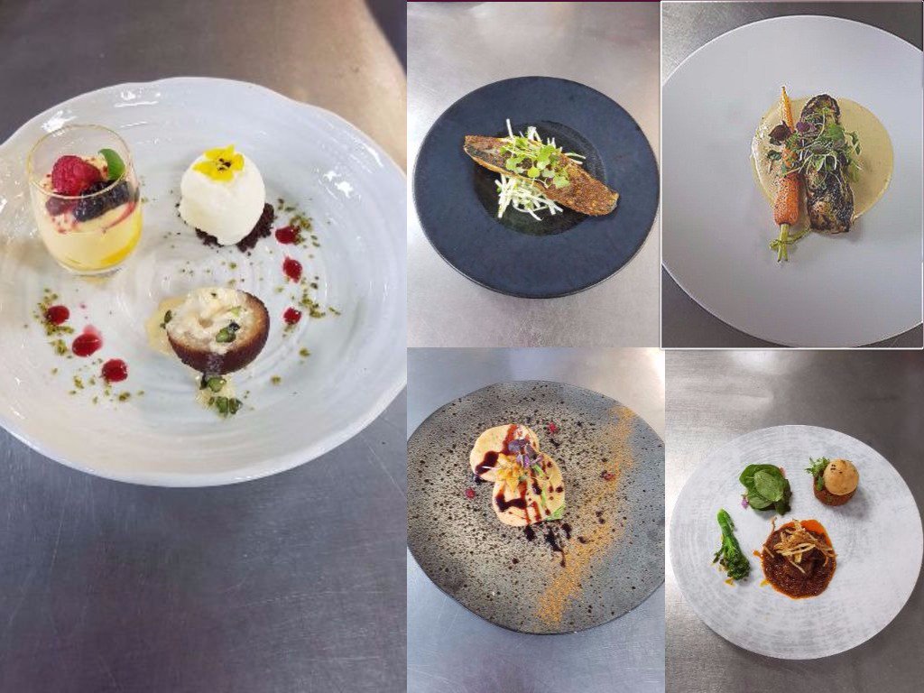 SindhuMarlow's tweet photo. Fabulous dishes served up for guests today by chef patron @atulkochhar and @romyskitchen for #chefseason2017 #chefs #indian #collaboration https://t.co/TQGq18il70