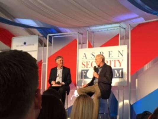 nhouser's tweet photo. I like #SecretaryKelly's habit of praising DHS workforce – "it’s called leadership" #Aspensecurity #DeloitteBaseCamp https://t.co/cgaAPcu86W