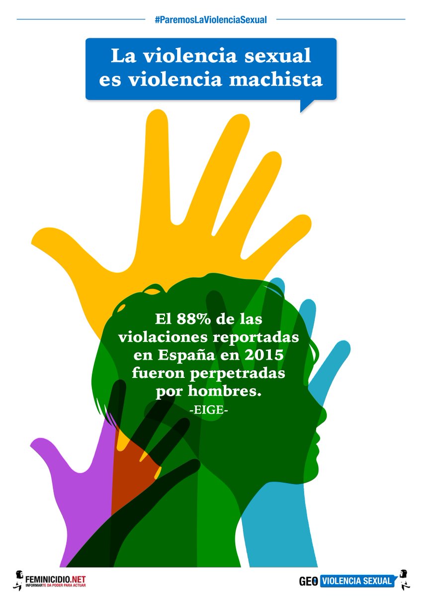 La violencia sexual es violencia machista, una violencia patriarcal que atenta contra los Derechos Humanos.

#ParemosLaViolenciaSexual