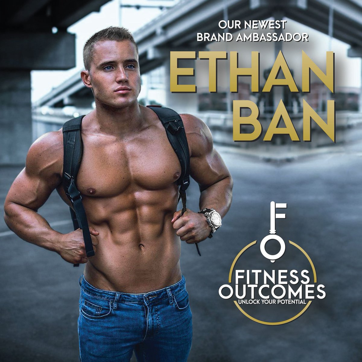 FitnessOutcomes's tweet photo. With much excitement we announce our newest Brand Ambassador, Ethan Ban 💪💪More info: https://t.co/F0O3z4ml5O https://t.co/3TFddHBMSO