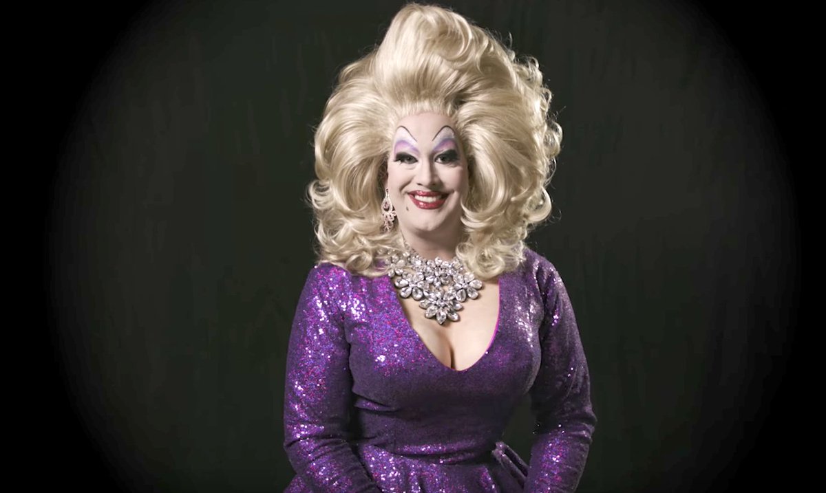 tlrd's tweet photo. Joshua Grannell is ‘Better Known as @PeachesChrist’, San Francisco’s Most Sought-After Drag Queen: SHORT FILM https://t.co/sYJtgVTmL1 https://t.co/dlTBP3gCdO