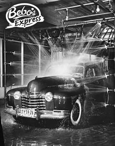 BebosExpress's tweet photo. Where was the home of the first “automatic” conveyor car wash in 1940? #TBT #BebosExpress https://t.co/XADz1QtmQ3