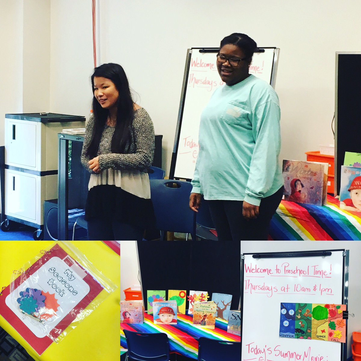 CityofAuburnAL's tweet photo. Auburn Public Library's #plinterns singing the ABC's at storytime! #auburnpubliclibrary #stories #learning #storytime https://t.co/Mq9rpJh2tv