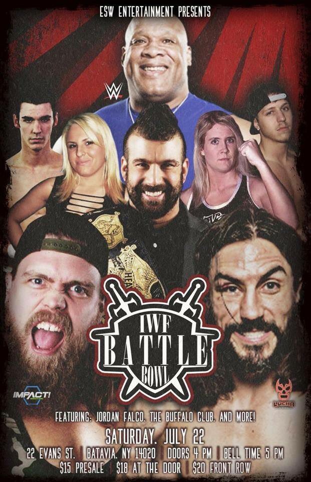 Monstrosity13's tweet photo. Two days away!!! #IWF in #BataviaNY w/ @LondonFu @CodyDeaner @RealAtlas and more. https://t.co/x81jbQ7Pf8 for more info & tix #ShareAndRT https://t.co/lbLuT8sFWb