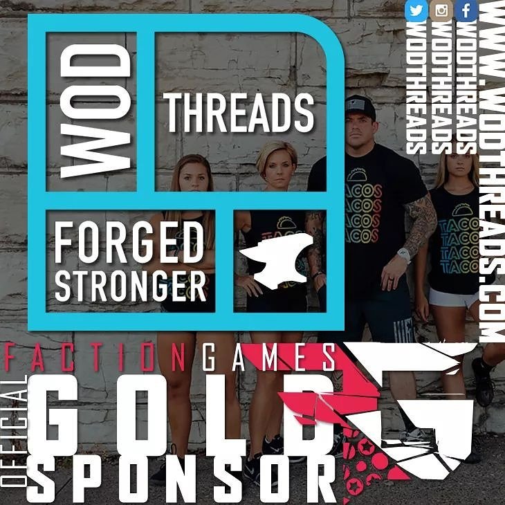 bulletpointcomp's tweet photo. Welcome @wodthreads as a Gold Sponsor See You at the🔝 #bebrute #competition #factiongames #community #comradery #crossfit #fitness #train https://t.co/eXGBoFvBGG