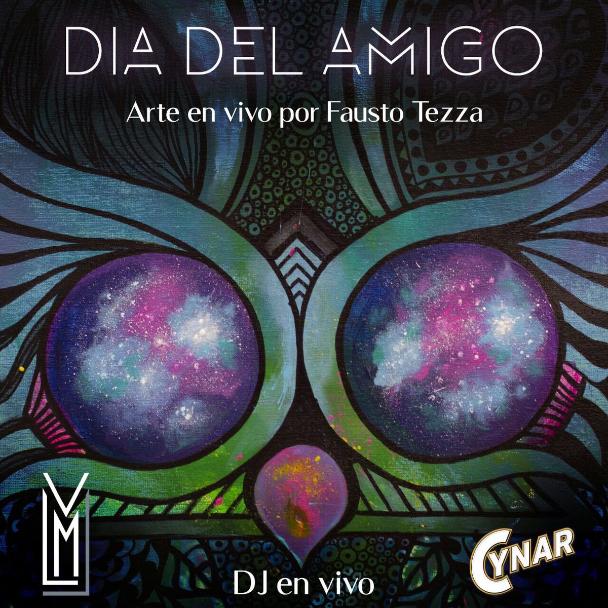 cynararg's tweet photo. Happy hour de #Cynar en @Leitmotiv_ba, arte &amp; muestra a cargo de Fausto Tezza #DiaDelAmigo https://t.co/TJvXqHrN0S