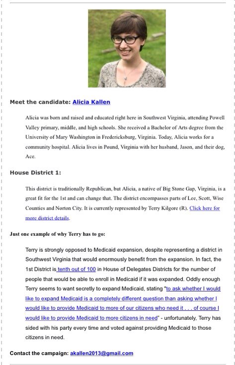 BlueDominion's tweet photo. Flip-a-District Volume IV featured @alicia4swva, @KellyforVA, @VVforDelegate &amp; @Tia4Delegate. Let's flip these seats &amp; turn the House blue! https://t.co/vTmOsnc1Km