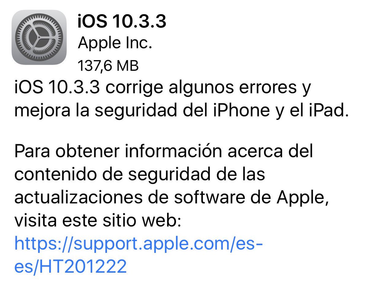 SecureWebShield's tweet image. Actualizando a #ios1033