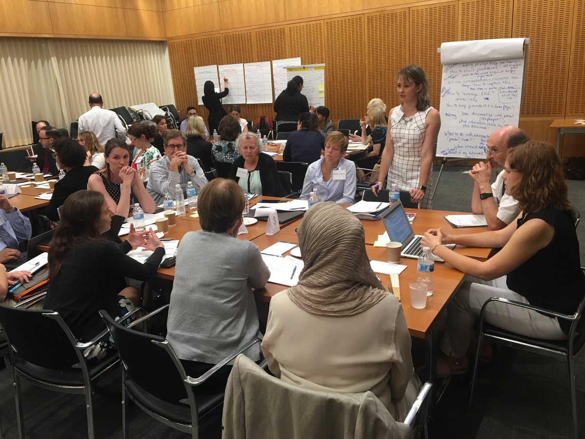 PtPriorities's tweet photo. Our breakout groups consider the role of patient priorities in acute and non-acute surgical decision-making #PPCResearch17 https://t.co/Pkn0ek2yrb