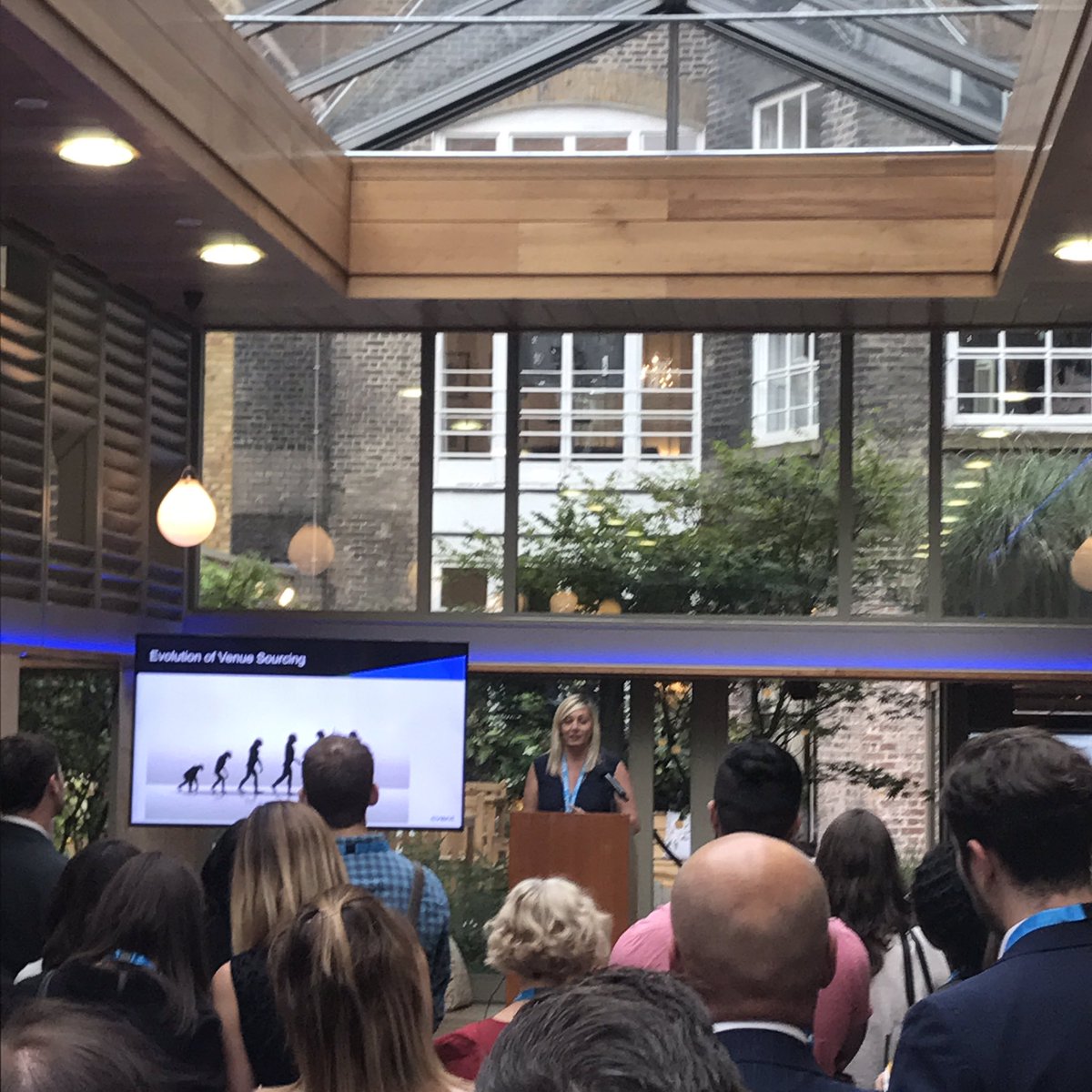 nicktinkercc's tweet photo. Great presentation by @Ollycat8 discussing the new look @cvent free venue sourcing tool #youandcvent #eventprofs https://t.co/5yvLHlhKQb
