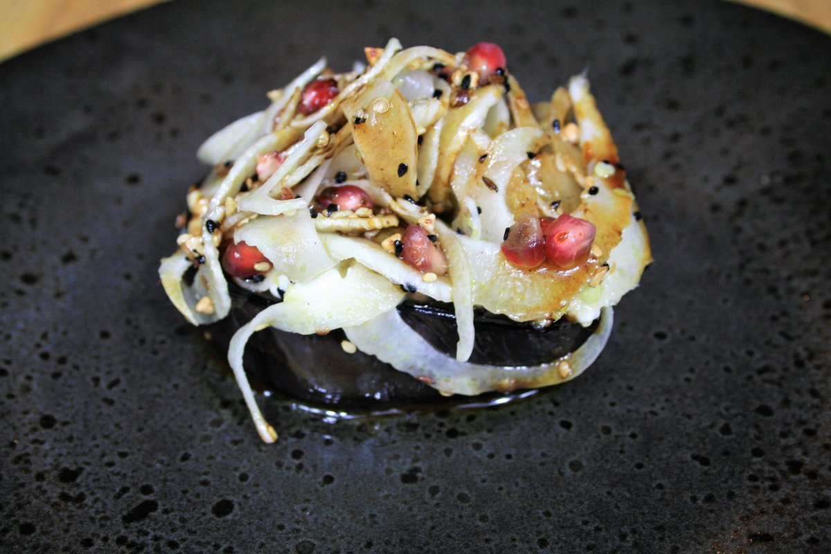 MrNobodyLeeds's tweet photo. Our new menu has been launched- this dish is one of our favourites!! Roasted aubergine, harissa &amp; labneh #nobodycares #mrnobodyleeds https://t.co/7Ad34ejL5i