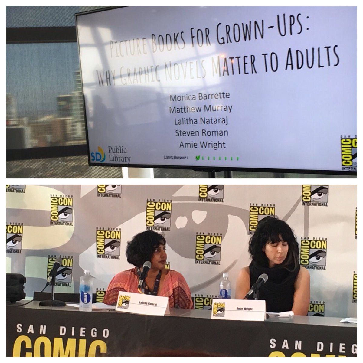 socaldesi's tweet image. Strengths of graphic novels vs picture books in teaching literacy to adult learners @librarian_lali #SDCCEL