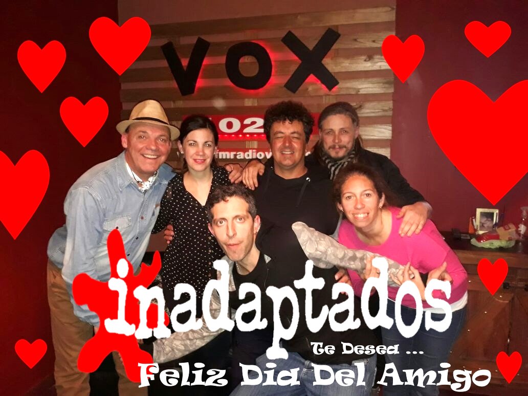 Inadaptadosxvos's tweet photo. https://t.co/ewKDmOKNfw #HOYSEFESTEJA #DIADELAMIGO #HOYSESALE #COPATE #COMPARTI #BUENAVIBRA #JUEVESINADAPTADO #TUPROGRAMA #DERADIO #DALEMG https://t.co/xjEujRhjHH
