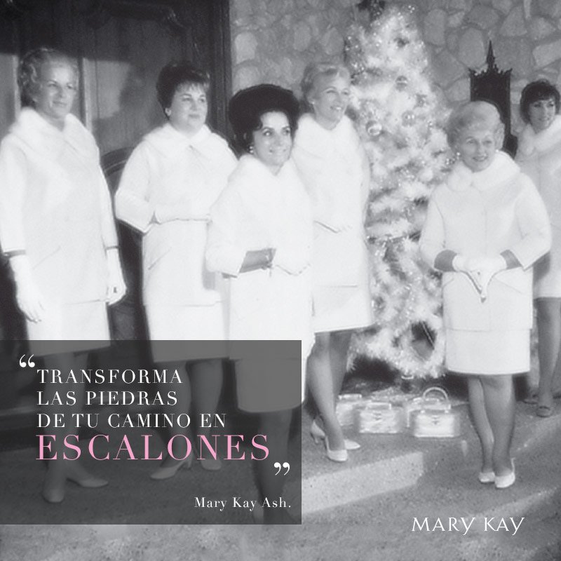 MaryKay_ARG's tweet photo. #TBT Hoy, recordamos a una verdadera emprendedora e impulsora del Negocio Independiente. ¡Decí Sí y animate a recorrer el camino #MarKay! https://t.co/QHKJzixpDM